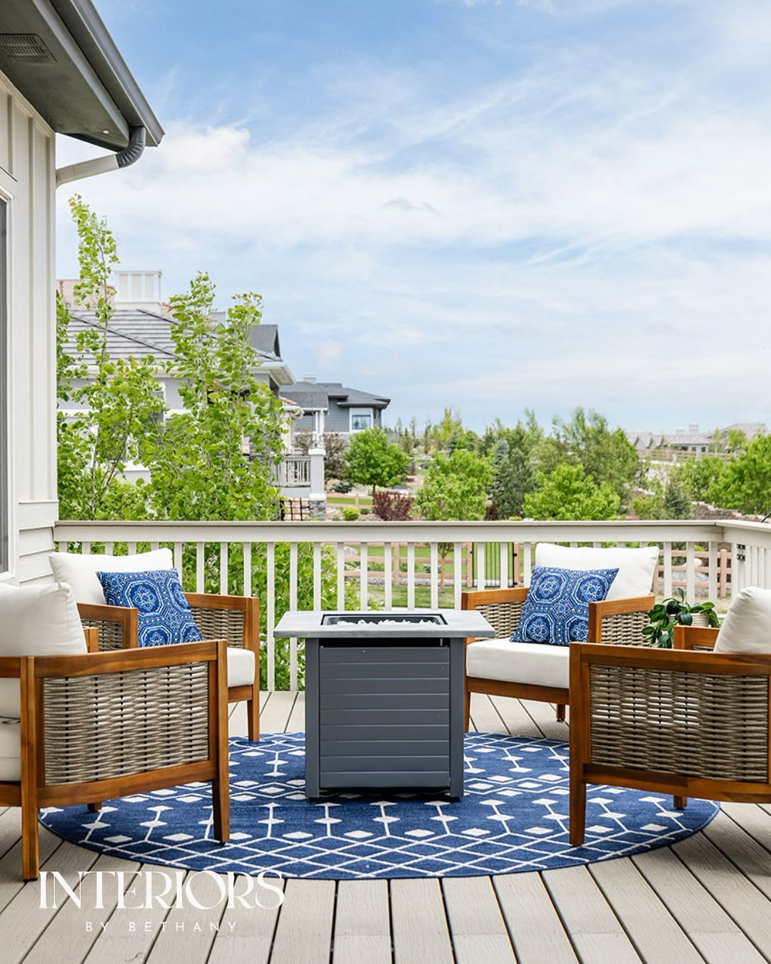 how to choose outdoor furniture by colorado interior designer bathany palmer of interiors by bethany